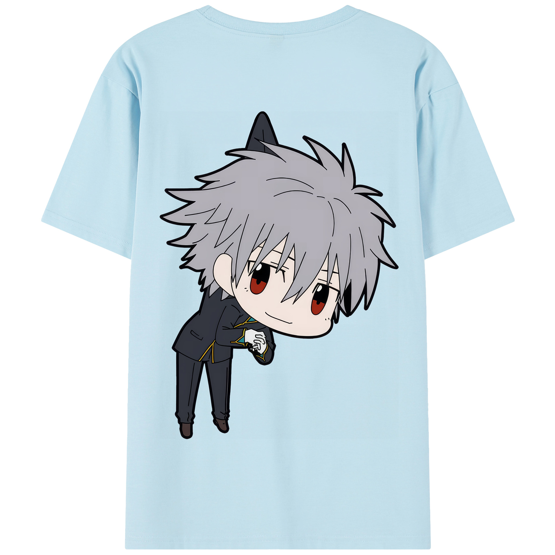 （画像用） EVA 新世紀エヴァンゲリオン 綿100％半袖Tシャツ（背面プリント）
